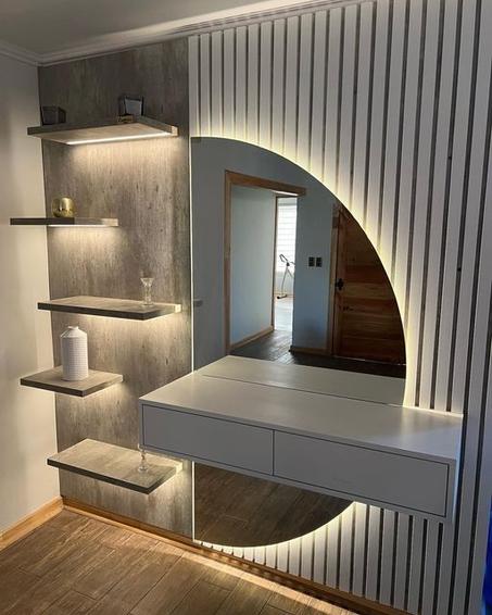 miroir console