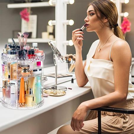 علبة تنظيم الميكياج