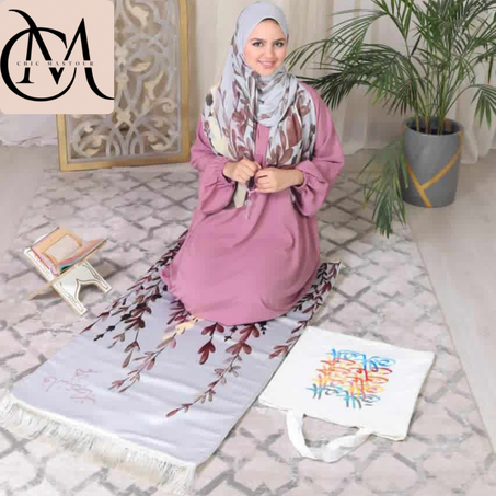 Abaya Rose Élégance d'Égypte