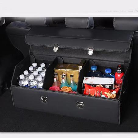 Luxury Car Trunk Storage Box for Effortless Organization!