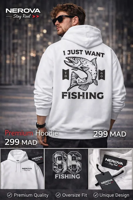 Sweat à capuche oversize premium