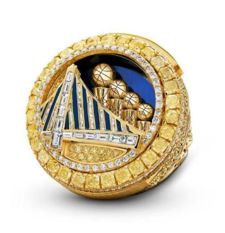 2022 Golden State Warriors NBA Championship Ring Basketball