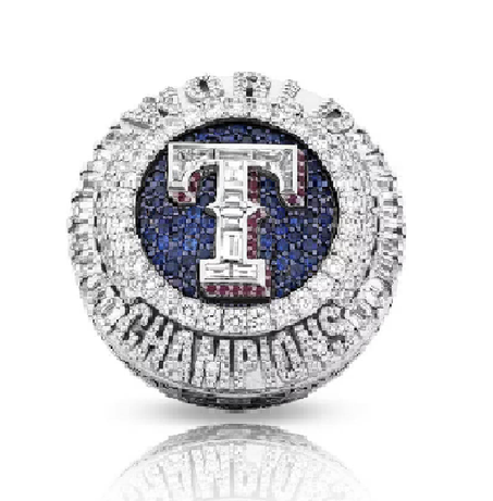 2023 Texas Rangers Seager Champíonship Ring World Series