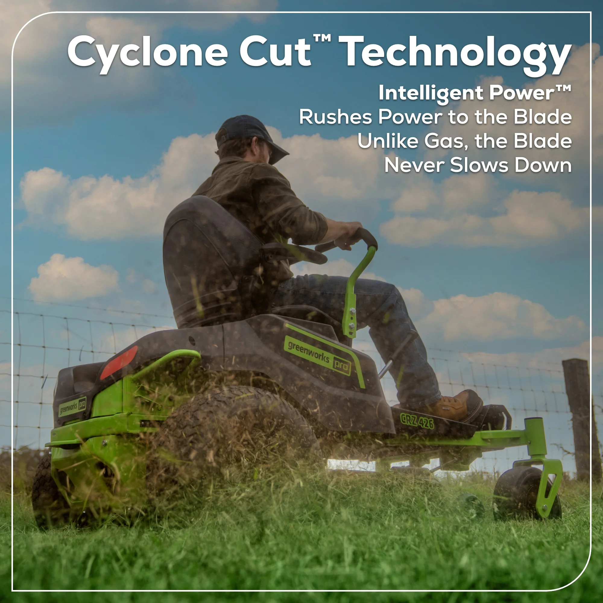 Greenworks Pro 60V 42-Inch CrossoverZ Zero Turn Mower