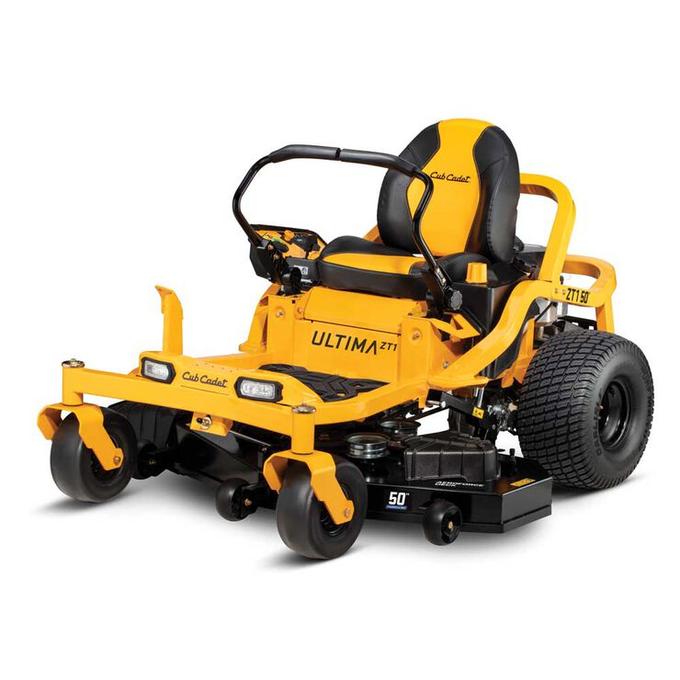 Cub Cadet Ultima ZT1 50 in. Fabricated Deck 23HP V-Twin Kawasaki FR Series Engine Dual Hydro Drive Gas Zero Turn Riding Lawn Mower