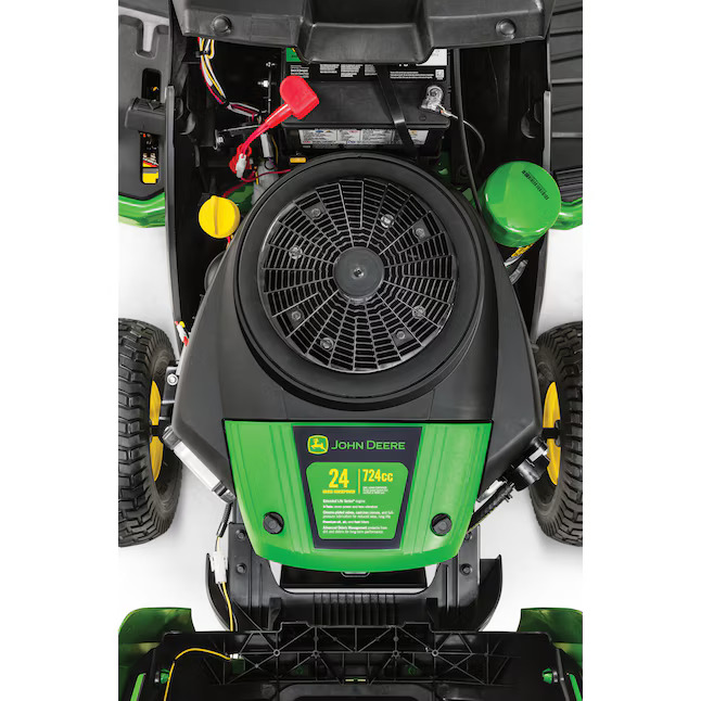 John Deere S170 48-in 24 -HP V-twin Gas Riding lawn mower