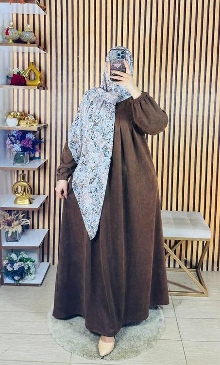 عباية + فولار