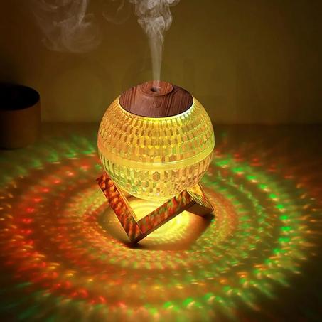 مرطب الهواء المحمول مع إضاءة ليلية