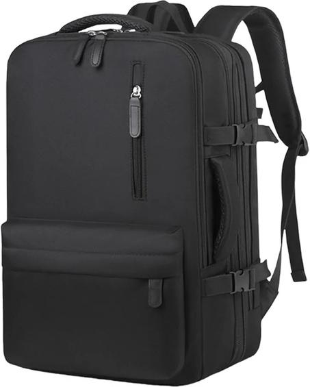 حقيبة ظهر سفر كبيرة (سوداء)