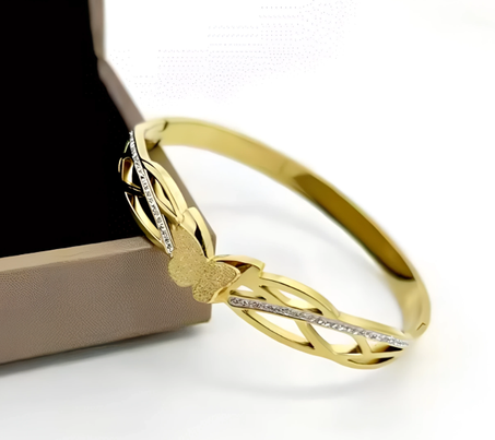 سوار من الفولاذ المقاوم للصدأ للنساء