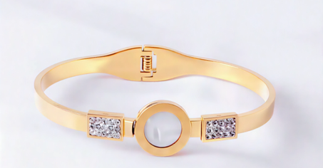 سوار نسائي من الفولاذ المقاوم للصدأ