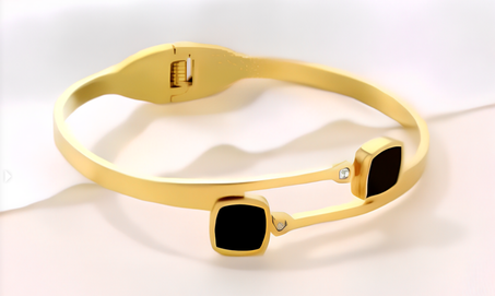 سوار نسائي من الفولاذ المقاوم للصدأ