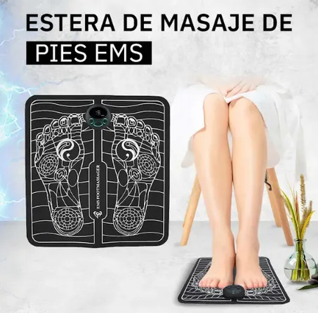 Masajeador de pies inalámbrico con múltiples modos