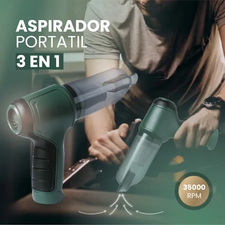 3 in 1 portable car vacuum cleaner