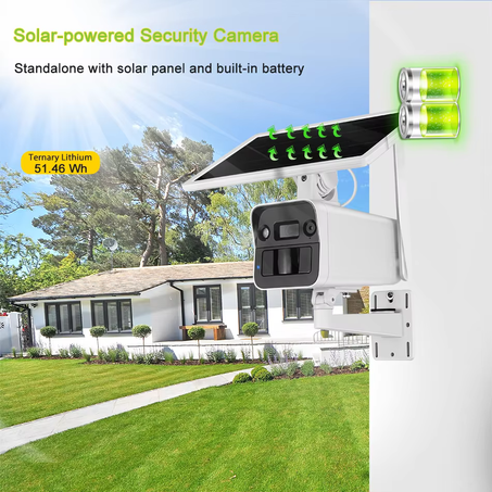 CAMERA SOLAIRE HIKVISION 4MP/4G