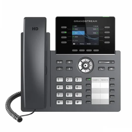 Téléphones IP Grandstream 8 lignes PoE WiFi Bi-Bandes Bluetooth intégré