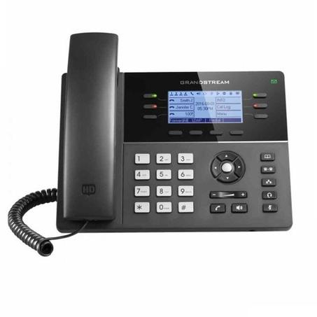 Téléphones IP Grandstream 6 lignes 3 comptes SIP 24 touches PoE Wifi (GXP1760W)