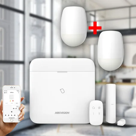 Systeme d'Alarme de securite sans fil, GSM, WIFI + 2 détecteur de mouvement