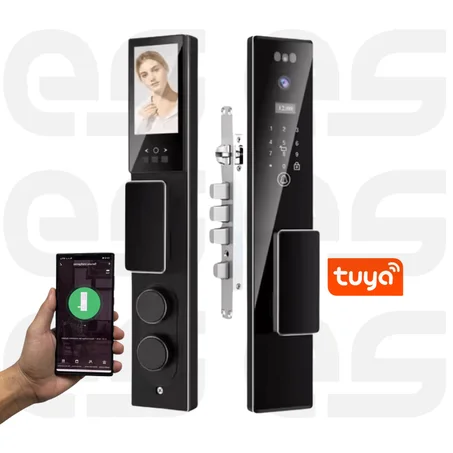 Serrure Intelligente connectée Face ID, Empreinte & NFC