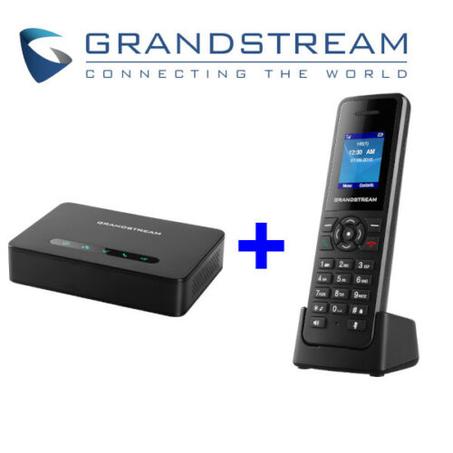 Téléphone IP sans fil Grandstream + DECT (DP720+DP750)