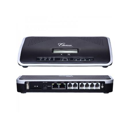 Grandstream IP PBX 4FXO 2FXS 500 utilisateurs 45 appels simultanés (UCM6204)