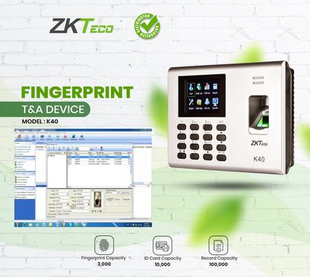 POINTEUSE BIOMETRIQUE AVEC APPLICATION DE POINTAGE ET BATTERIE DE SECOURS