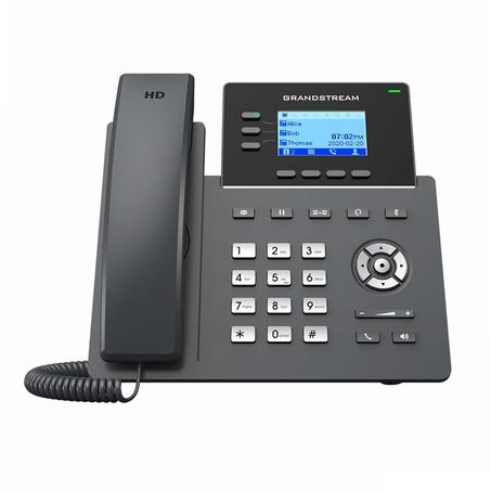 Téléphones IP Grandstream à 3 Lignes 6 SIP Ecran LCD 2,48″ (GRP2603)