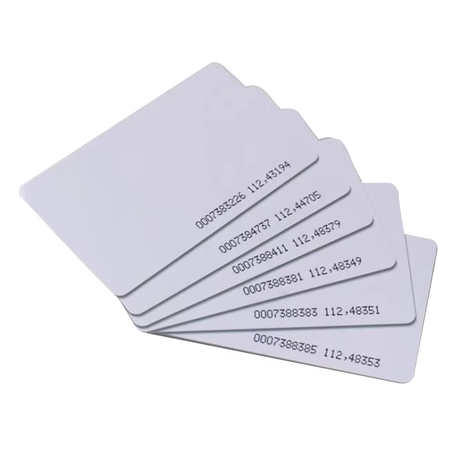 LOT DE 10 CARTES RFID 125khz VIERGES