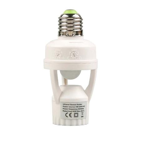 Soporte para lámpara con sensor de movimiento