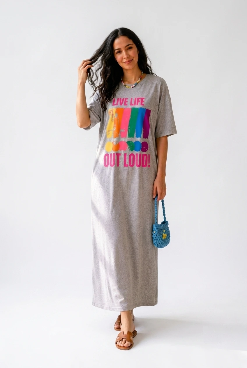 Robe décontractée d’été
