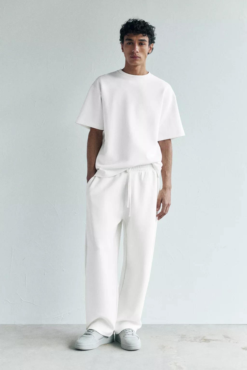 T-shirt interlock relaxed