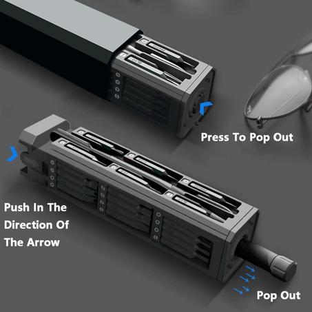 مجموعة مفكات الدقة 44 في 1 - جودة ممتازة جدا