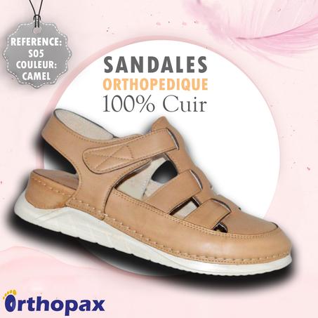 Sandale S05 Camel