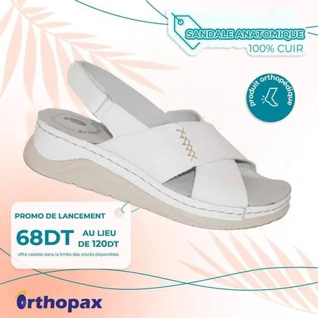 Sandale S00 Blanc