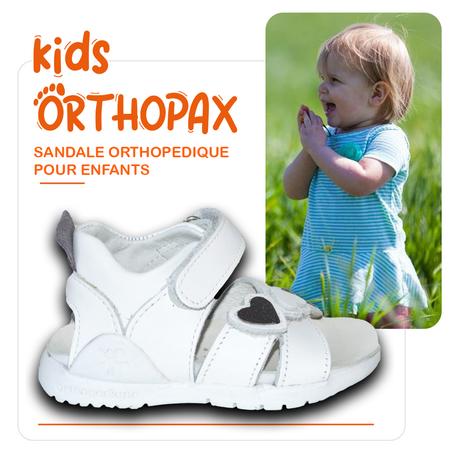 sandale enfant F25 Blanc