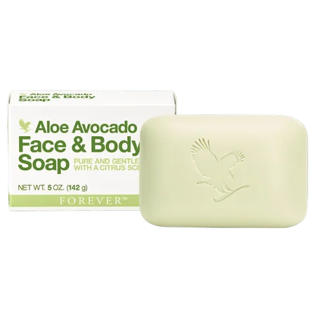 صابون أفوكادو Aloe Avocado Face & Body Soap