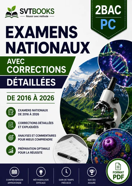 Examens nationaux avec corrections