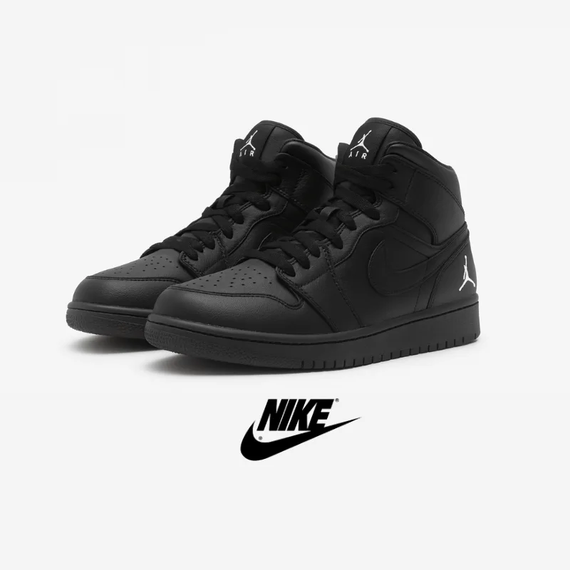 Nike Mid noir montante