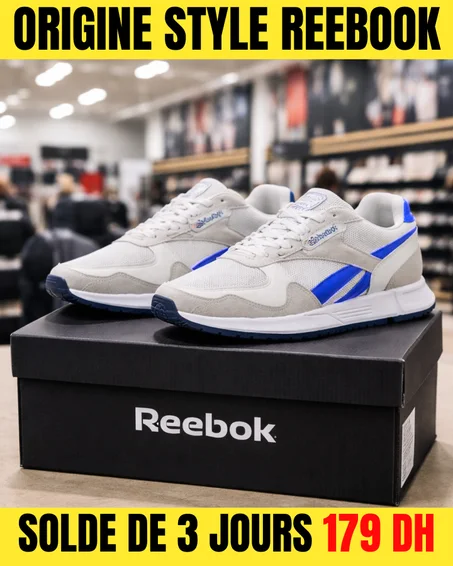 🔥SNEAKERS REEBOOK BLEU ROI ORIGINE STYLE🔥