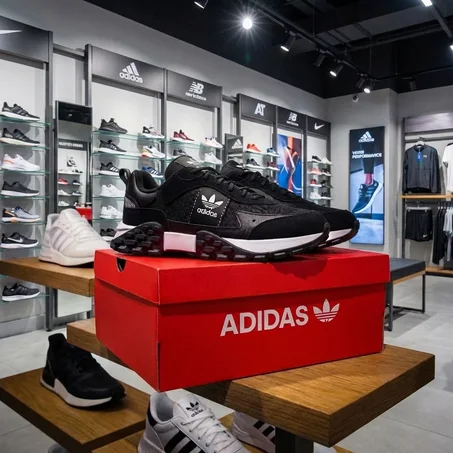 ADIDAS OM ORKA BLACK  (9872)⭐️⭐️⭐️⭐️⭐️