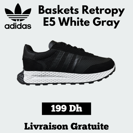 🔥Adidas Baskets Retropy E5 BLACK🔥