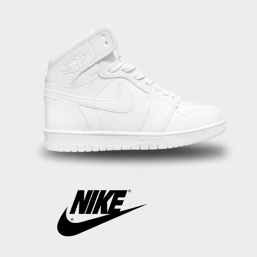 Nike Air Jordan 1 High – Blanc Total OFF 57%⚡️