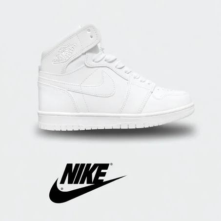 Nike Air Jordan 1 High – Blanc Total OFF 57%⚡️