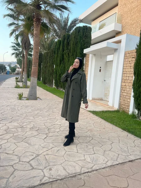 استقبلي البرد بأناقة مع أحدث موديلات  Trench -  Manteau
