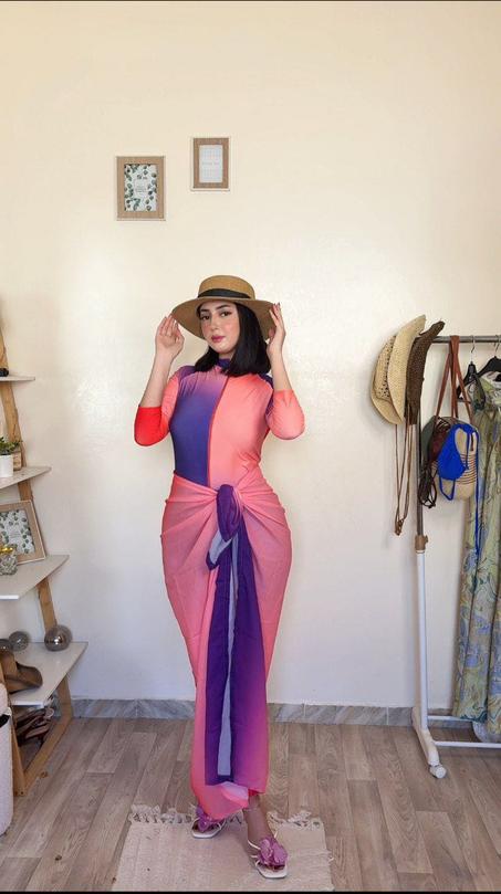 بوركيني أنيق  و اخر ماكين 