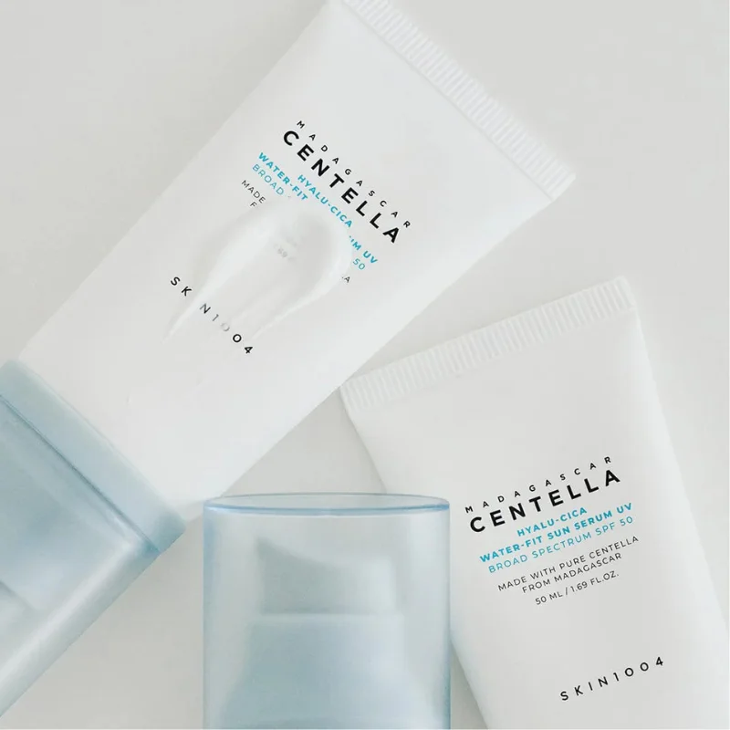50ml   SKIN1004 - Madagascar Centella Hyalu-Cica Water-Fit Sun Serum