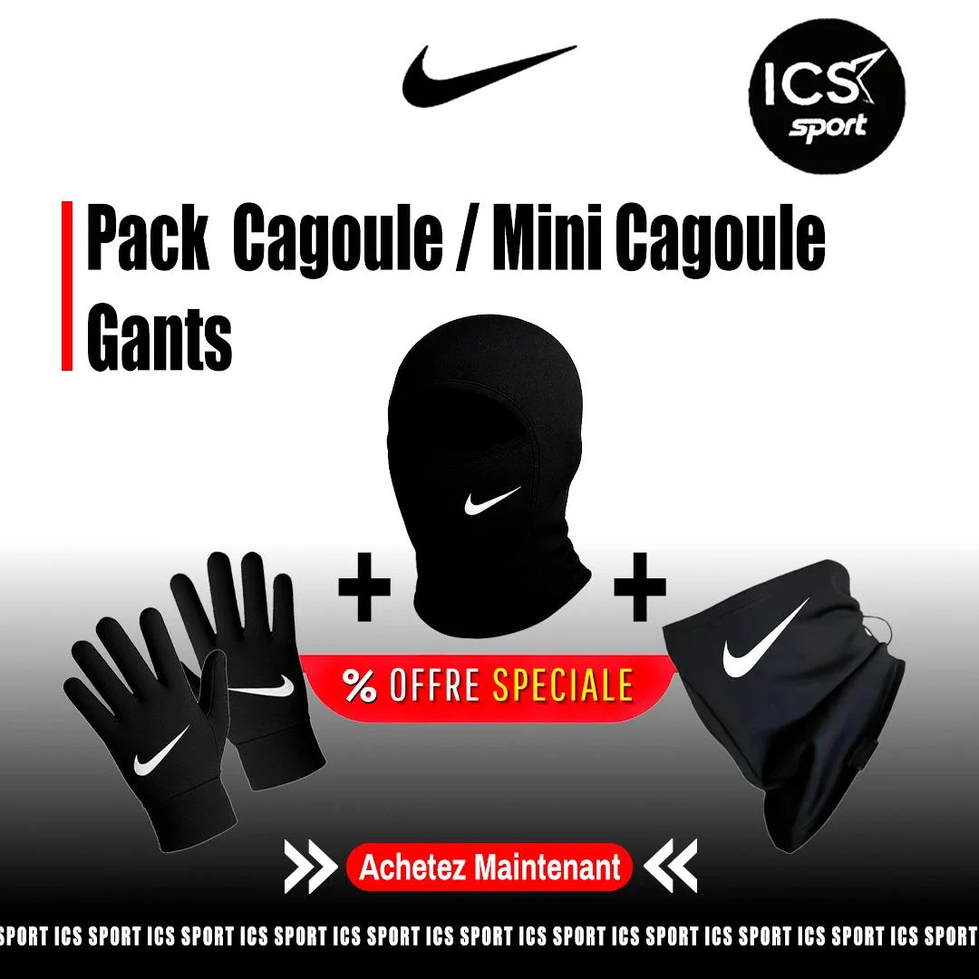 Pack Cagoule + Mini Cagoule + Gants