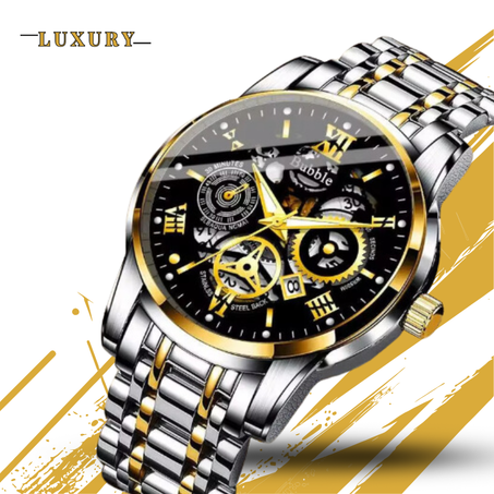 ساعة يد رجالية كوارتز