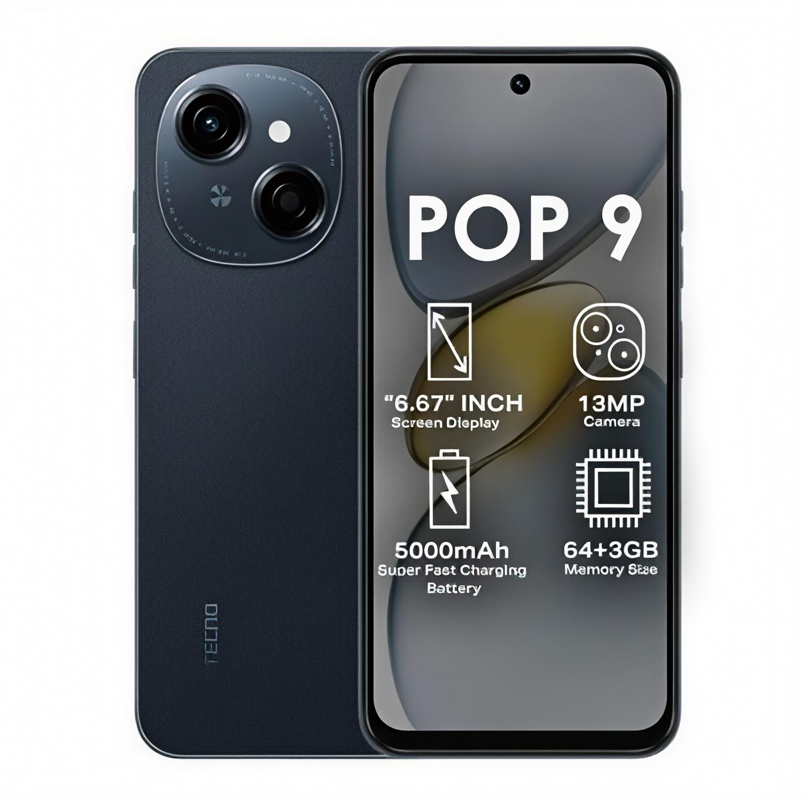 TECNO POP 9  128 Go ROM 6 Go RAM