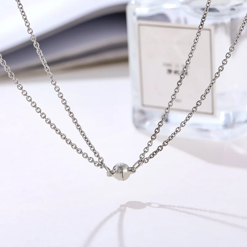 Stainless Steel Magnetic Necklace